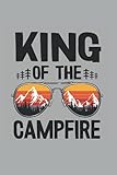 Photo Gallery king of the campfire: funny camping notebook / journal | 120 pages | dot grid paper | 6x9 inches | matte Photo Gallery king of the campfire: funny camping notebook / journal | 120 pages | dot grid paper | 6x9 inches | matte
