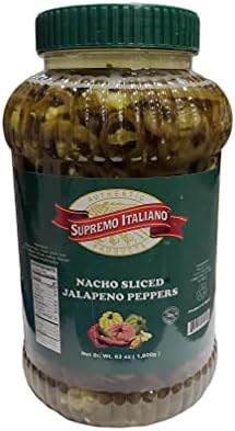Supremo Italiano: Sliced Jalapeno Peppers 1 Gallon