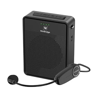 Powerful & Original Sound：Experience true-to-life audio with the upgraded B002 wireless voice amplifier ! Its crystal-clear output delivers zero distortion, feedback, or noise, effortlessly covering spaces up to 10,000 sq.ft (1,000㎡). This headset mi...
