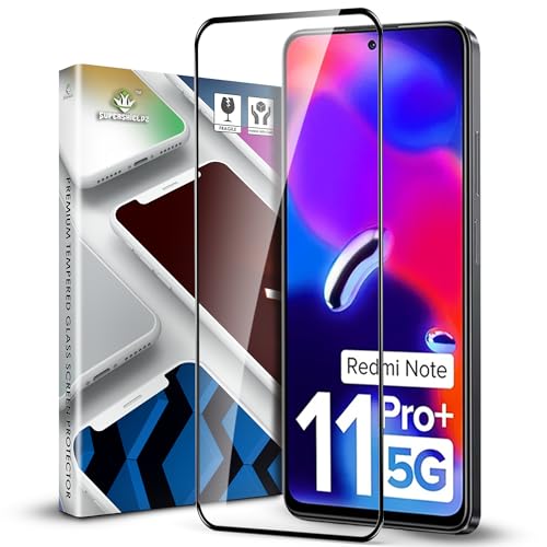 Image of Supershieldz NeoGuard HD+ Tempered Glass Screen Protector Guard for Redmi Note 11 Pro,11 Pro Plus,10 Pro,10 Pro Max,Mi 11X,Mi 11X Pro, Poco X4 Pro, 9H Hardness|Easy Installation Kit