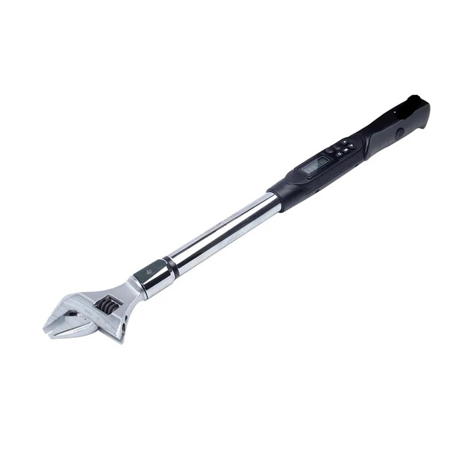Llave dinamométrica digital, ajuste de moleteado de mandíbula móvil, llave de extremo abierto, tipo de sujeción, llave dinamométrica digital, boca abierta, 5-27 mm, herramienta de