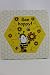 Produktbild Sheepworld - 46677 - Untersetzer, Biene, Bee Happy!, Kork, 9,5cm x 9,5cm