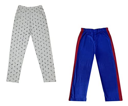 Image of indi weaves Boys and Girls Cotton Solid and Printed Pyjama /Pant /Trackpants
