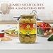 Don Anecio Green Olives - Pitted Queen Olives 29.5 Oz Jar, Gourmet Gordal Olives from Spain, Hand-Picked Jumbo Size Olives a Genuine Mediterranean Delight