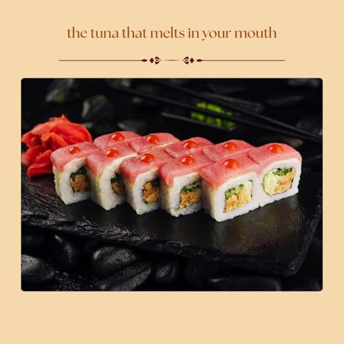 Sushi Grade Ahi Tuna Steaks – Wild Caught Tuna Fresh Frozen 8 Pack x 8oz | Sashimi Grade for Sushi, Seared Gourmet Food, or Healthy Gourmet Meals | Premium Seafood Fish for Home Chefs & Foodies - Thumbnail 4