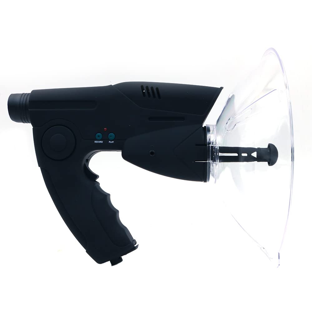 ZONADAH Parabolmicrofoon, bionisch oor, elektronische vogelhoornopname, 8 x 21 zoom, HD, outdoor, vogelwatching, telescoop, monoculaire observatieafstand, 8 m-1200 m