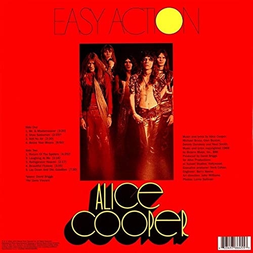 ALICE COOPER - EASY ACTION LP COLORIDO