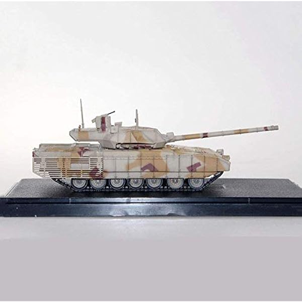 CMO Pansarmodeller metall 1/72, T-14 Armata huvudstridsvagn Ryssland pansarvagn, tryckgjuten militärtank, barnleksaker och presenter, 15 x 5,8 cm
