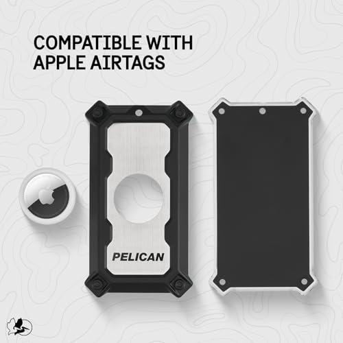 Pelican AirTag Tracker Luggage Lock with Luggage Tag - Brushed Titanium - image 6