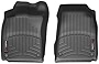 WeatherTech Custom Fit Front FloorLiner for Audi A6/S6 (Black)