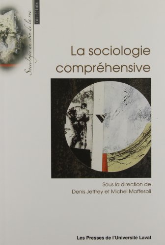 La Sociologie compréhensive