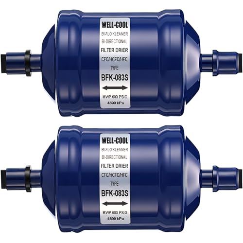 Threlaco 2 Pcs Bi Flow Filter Drier for Heat Pump