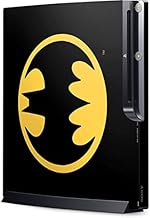 Skinit Decal Gaming Skin Compatible with PlayStation 3 & PS3 Slim - Officially Licensed Warner Bros Batman Logo Design