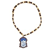 Desert Cactus Phi Beta Sigma Wooden Bead Tiki Necklace Wood WBTC Raised Color Crest (WBTC)