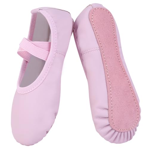 Ulicox ���̎q�p�o���G�V���[�Y �o���G�_���X�X���b�p �j�̎q�p �\�t�g ���΂Ȃ� PU���U�[ �o�����[�i�V���[�Y �c��/�����Ȃ��q�l/�傫�Ȃ��q�l/��������, �s���N, 11 Little Kid