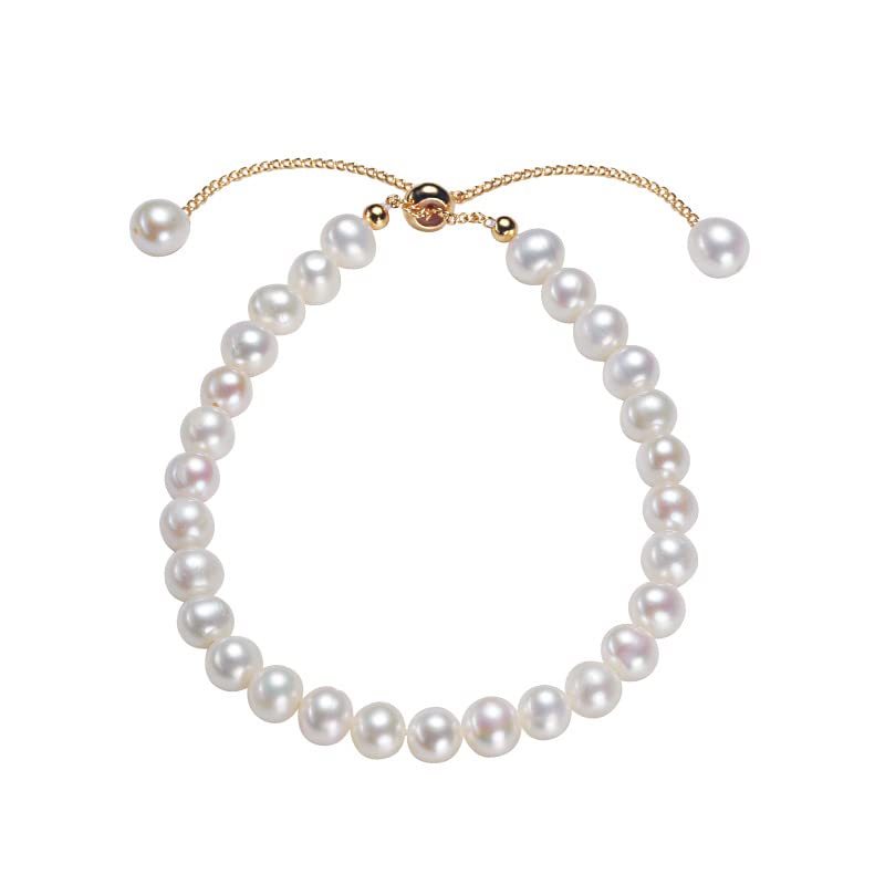 Bracelet perles en or 14 carats fini les bijoux qui ternissent