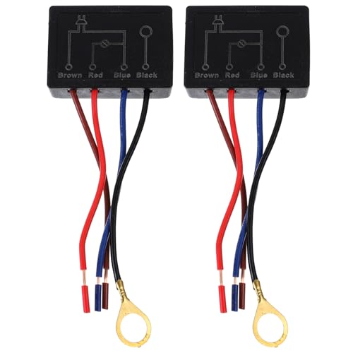 Gadpiparty 8pezzi Interruttori Tattile Per Lampade Da Tavolo Touch Light Switch Con Della Luminosità Modulo Di Controllo Pratico e Funzionale Colori Variabili Per Design Accattivante