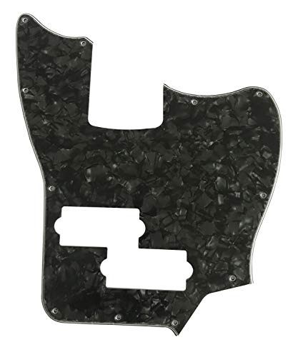�M�^�[�s�b�N�K�[�h Fits Squier Vintage Modified Jaguar Bass SS Control Style 4�w�\�� �M�^�[�ی� �ی�t�B�����t�� (4�v���C�u���b�N�p�[��)