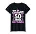 Damen Vintage 50. Geburtstag Frau Königin fünfzig 50 Jahre T-Shirt