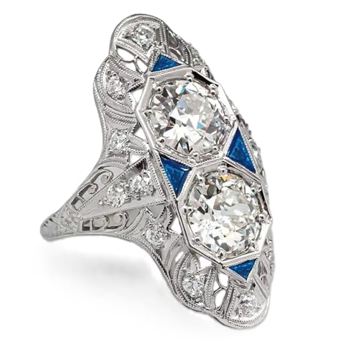 Art Deco Antique Boho Vintage Style Infinite Elements Pave Cubic ...