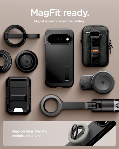 Image of Spigen Tough Armor MagFit for Google Pixel 11 Pro XL - Black