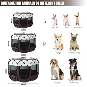 Portable-Pet-PlaypenFoldable-Pet-Playpen-for-IndoorOutdoorWaterproof-Dog-Cat-playpen-with-Removable-Shade-CoverPop-Up-Dog-Cat-tent-with-Carrying-Case-and-Travel-Pet-Bowl - Cucciolini Doodles   Portable-Pet-PlaypenFoldable-Pet-Playpen-for-IndoorOutdoorWaterproof-Dog-Cat-playpen-with-Removable-Shade-CoverPop-Up-Dog-Cat-tent-with-Carrying-Case-and-Travel-Pet-Bowl