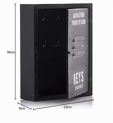 Miniatura 3 de Ootb Caja Para Llaves De Metal, 30 X 23 X 9 Cm, Color Negro
