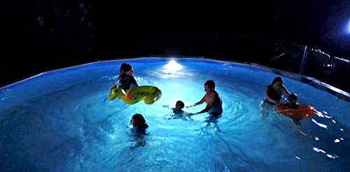 Nightlighter Led Aboveground Pool, 750 Lumens –Underwater Lighting, Easy To Install Under The Top Rail, Etl Listed, Nl50, Grey #TOP4