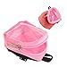 Kisangel Mini Transparent Doll Backpack with Straps Cute Multi-Functional Storage Bag for Dolls Backpack for Fashionable Miniature Accessory for Doll Supplies