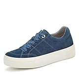 legero schuhe sale Luftpolstersohle Legero Damen Light Sneaker, Blau (INDACO (BLAU)), 39