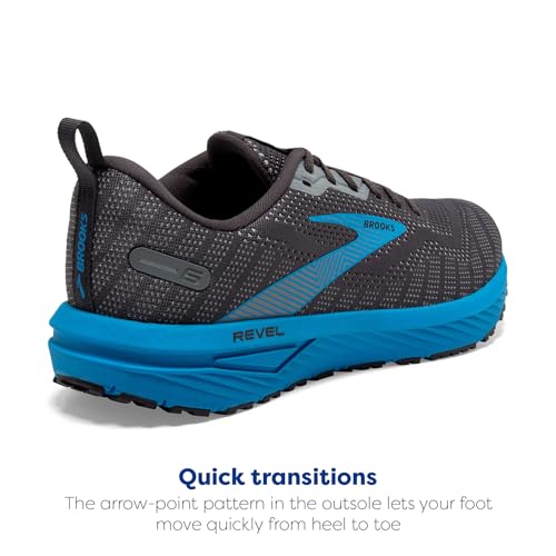 Brooks 1103981D066.130 Men’S Revel 6 Neutral Running Shoe thumb #3