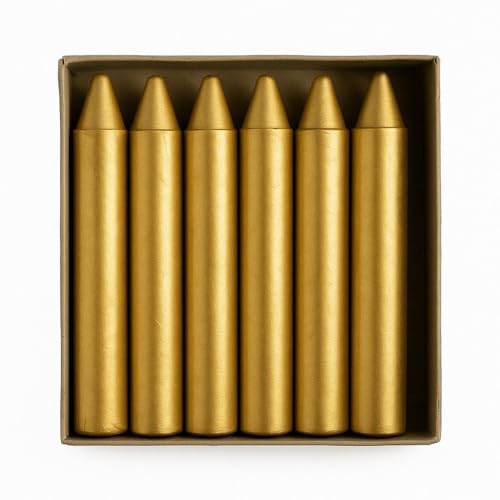 AT Surgical LYRA Encaustic Wax Color Sticks for Professional Encaustic Art (Set of 6), Handcrafted in Germany