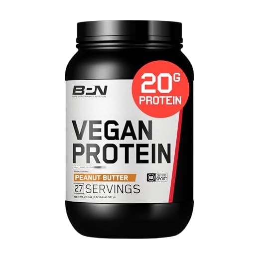 BARE PERFORMANCE NUTRITION Vegan Protein, Plant Based Protein, Pea Protein, Watermelon and Pumpkin Protein, Naturally Sweetened and Flavored (27 Servings, Peanut Butter Cookie)