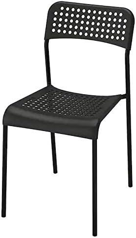 Ikea ADDE Polypropylene plastic Chair, Black