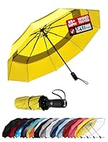 Repel Umbrella Windproof Travel Umbrellas for Rain - Easy Auto Open Close, Durable & Compact, Strong Fiberglass Frame, Waterproof Canopy - Backpack, Purse, Portable UV Umbrella