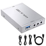 ♦ [USB 3.0- Aufnahmekarte, unterstützt HDMI-Loop-Out] Über eine Hochgeschwindigkeits- USB 3.0- Verbindung können Sie hochauflösende HDMI- Videosignale eines Signalkanals erfassen. Eingabe automatisch erkennen und Ausgabe anpassen. Bei Verwendung des HDMI- Loop- Out-Anschlusses tritt keine Verzögerung auf.
