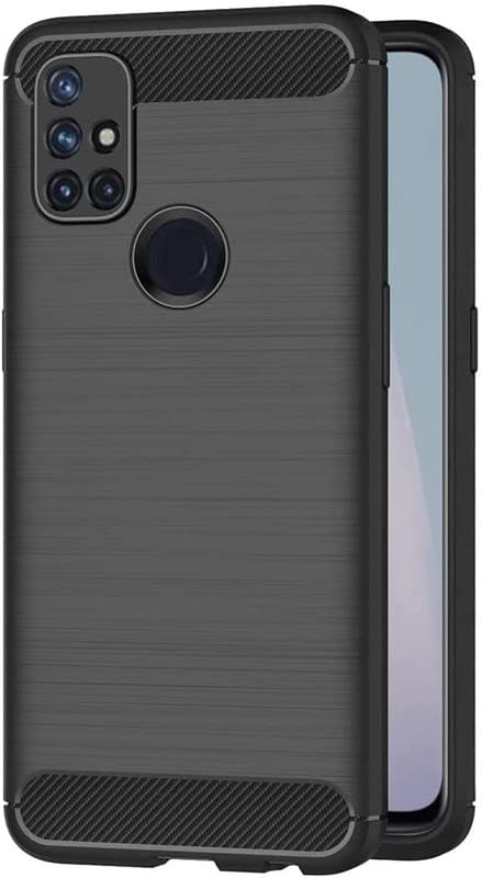ELICA Carbon Case for OnePlus Nord N10 5G, Back Case Cover | Flexible Shockproof TPU | Brushed Texture for OnePlus Nord N10 5G - Black (B0C4BC8RWC) Amazon Price History, Amazon Price Tracker