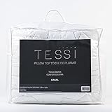 Pillow Top Toque de Plumas King 1,93x2,03 - Tessi - Branco glide