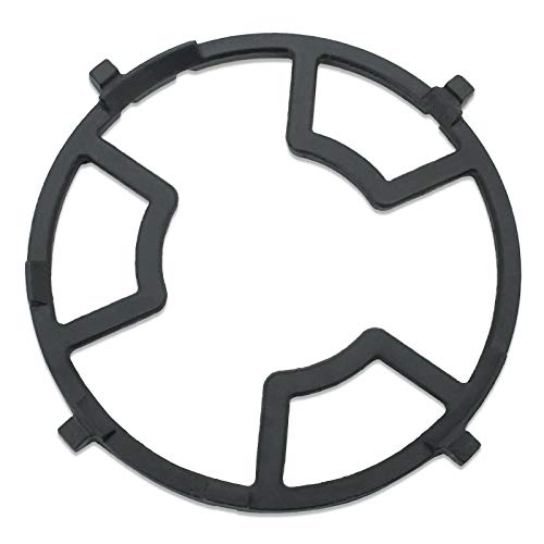 Wok Ring,Universal Non Slip Black Carbon Steel Wok Stove Rack for Kitchen Wok Support Ring Cooktop Range Pan Holder Stand Stove Rack Milk Pot Holder for Gas Hob - Gas Stove Accessories
