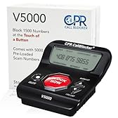CPR V5000 Call Blocker for Landline Phones - You Can Manually Block All Calls with The Big Red Button - Pre-Programmed with 5,000 Known Nuisance Numbers - Caller ID is Required
