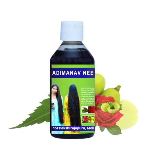 Adivasi Herbal Hair Oil, Anti Hairfall Hair Oil, For Strong, Long and Thick hair, 100ml