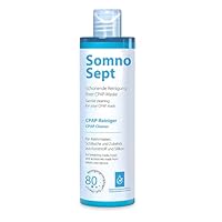 CPAP-Reiniger - SomnoSept 400 ml - Reiniger Masken Schläuche Kunststoff - Silikonreiniger