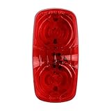 Blazer C539R Red LED Double Bullseye Side Marker Light-1 each