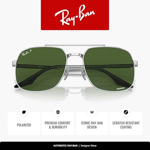 Image of Ray-Ban RB3699 Square Sunglasses for Men for Women