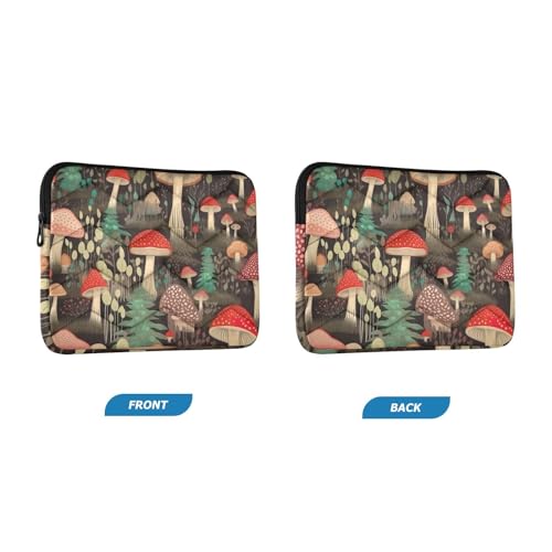 Funda para portátil 13-14 pulgadas impermeable diseño hongos miniatura 2