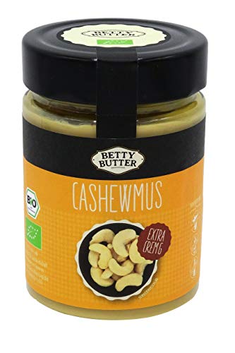 Bio Cashewmus, 330 g Glas, Premium-Cashewbutter, Cashewpüree, natürliches Nussmus ohne Zusatzstoffe, aus Fairtrade-Bio-Cashews Cover