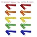 10 PCS 3 Legged Race Bands Three Legged Race Durable Firm Elastic Tie Rope Colorful 3 Leg Race Band for Kids Adult Outdoor Fun