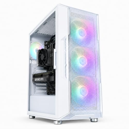 G-Storm �Q�[�~���OPC �f�X�N�g�b�v Ryzen 5 4500 RTX 4060 8G ������16GB SSD1.0TB i3NEO �z���C�g | ���[�J�[�ۏ�1�N, �^���[�^, Windows11, �W�[�X�g�[��, e�X�|�[�c, Apex, ���_