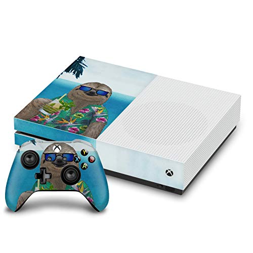 Skin pour Xbox One S contre rayures motif Barruf Paresse autocollant vinyle complet