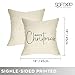 Softxpp Merry Christmas Throw Pillow Cover, 18